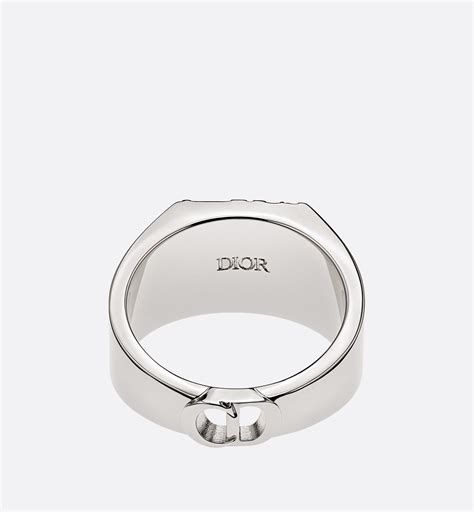 dior oblique signet ring|DIOR.